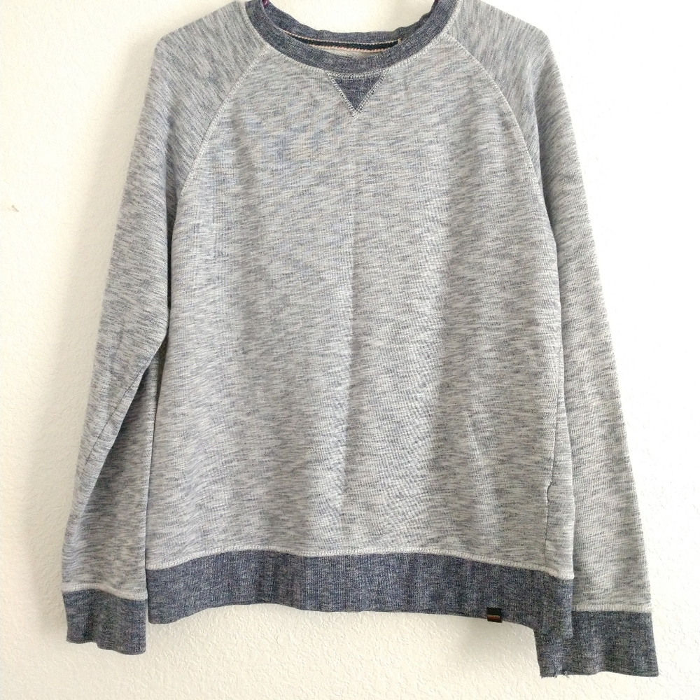 Social Republic Sweatshirt Blue Heather Size Men's Medium Chest 38"